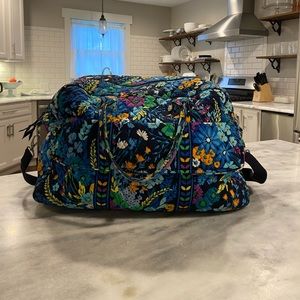 Vera Bradley Grand Traveler Midnight Blues
